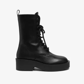 Claudia | Women's leather combat boot